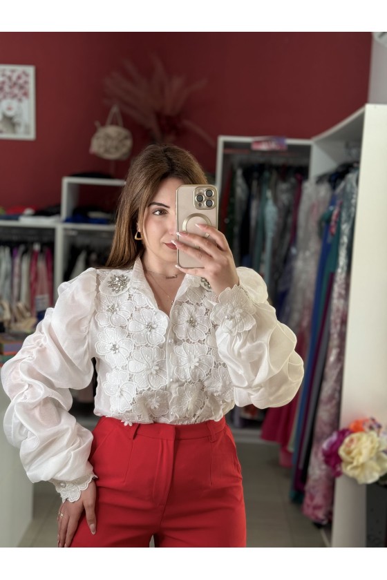 Camicia 3D Bianca