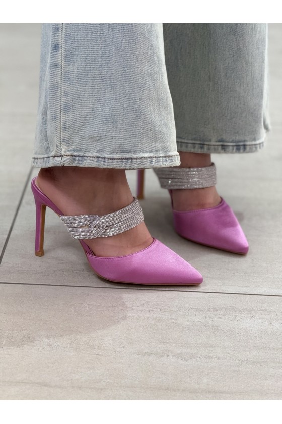 Sabot Lilla Strass