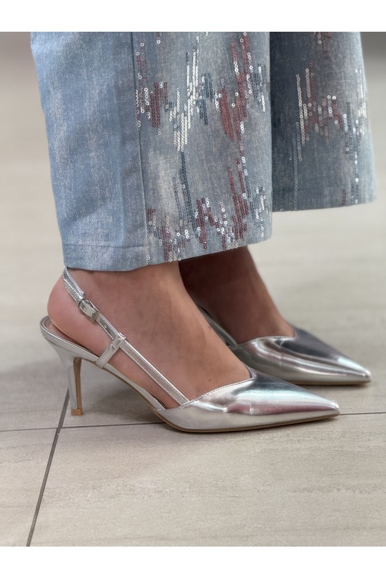 Slingback Silver