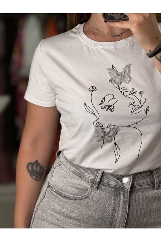 T-Shirt Farfalle 3D