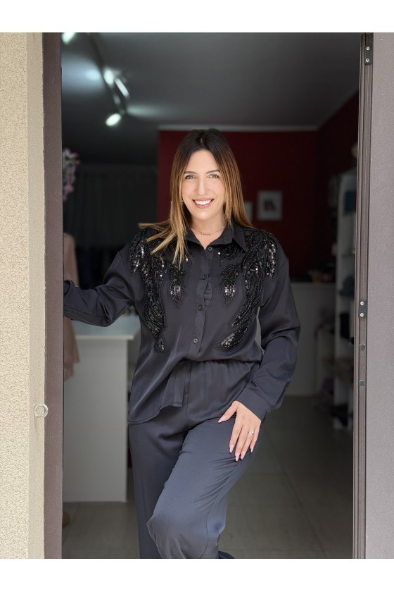 Completo Camicia Paillettes