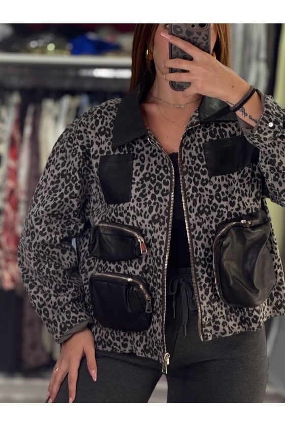 Giacca Denim Macu Tascone Black
