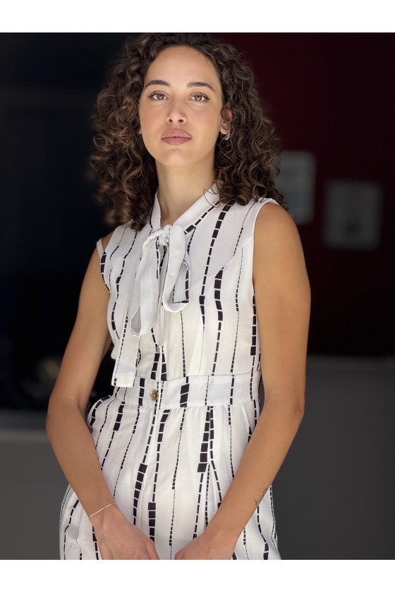 Tutona Cotone Bianca Righe