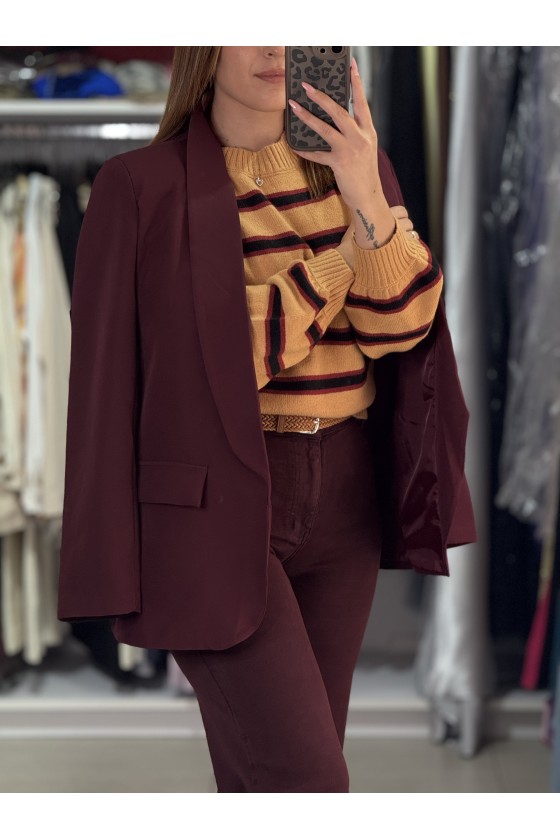 Blazer Bordeaux