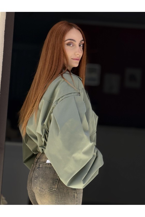 Giubbino Manica Sbuffo Giubbino Manica Sbuffo