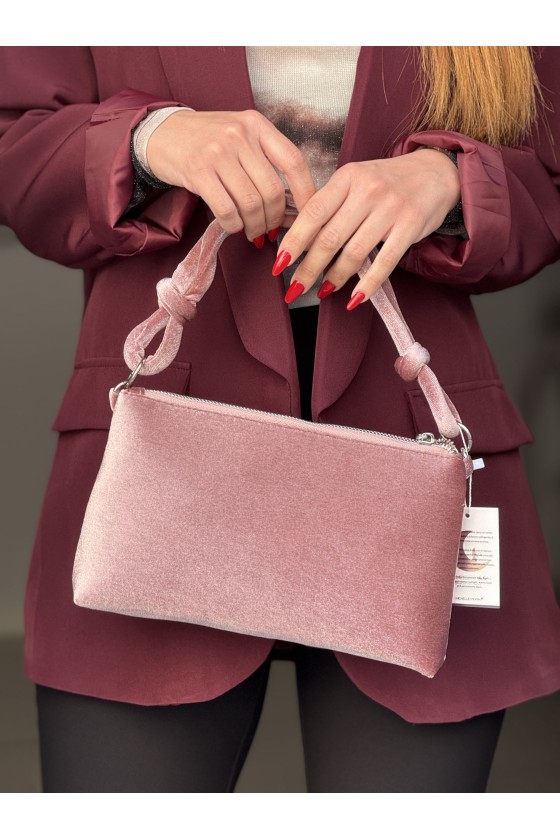 Borsetta Vellutino Rosa