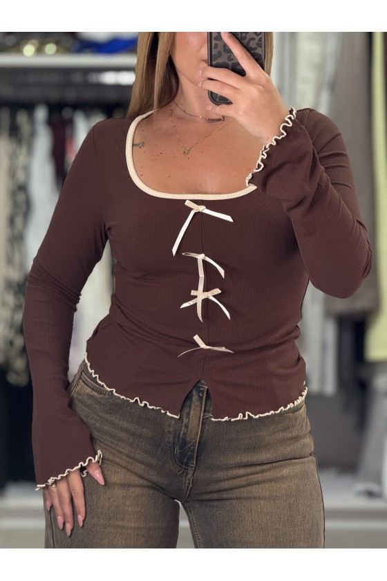 Maglia Fiocchetti Brown