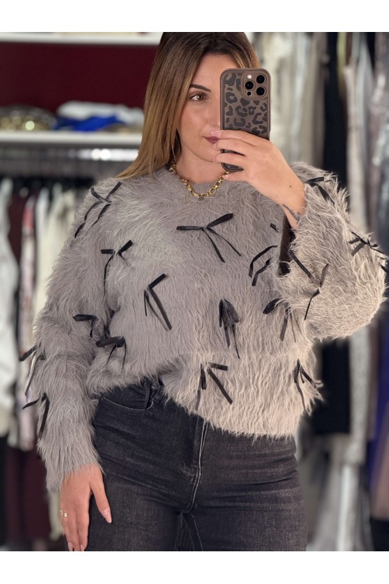 Pull Pelo Fiocchetti Grey