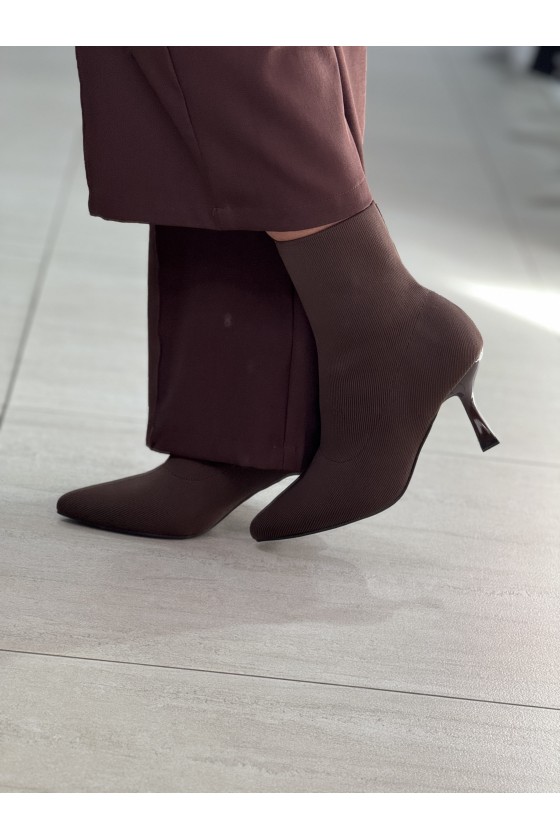 Stivaletti Calzino Brown