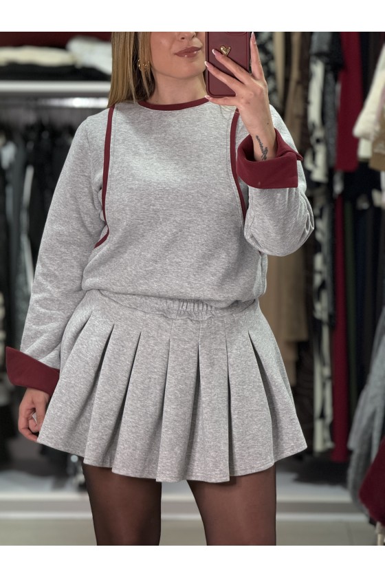 Coordinato School Grey